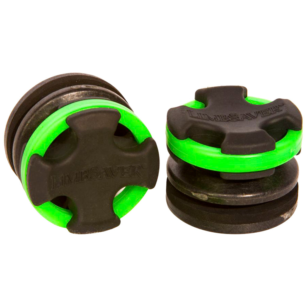 Limbsaver Broadband Bow Dampeners Split Limb Green, Pack of 2
