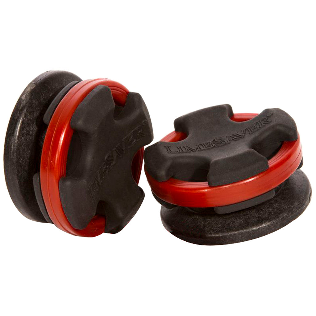 Limbsaver Broadband Bow Dampeners Split Limb Red, Pack of 2