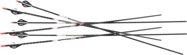 Easton FMJ 5MM 400 Arrows 6-Pack with 2" Blazer Vanes