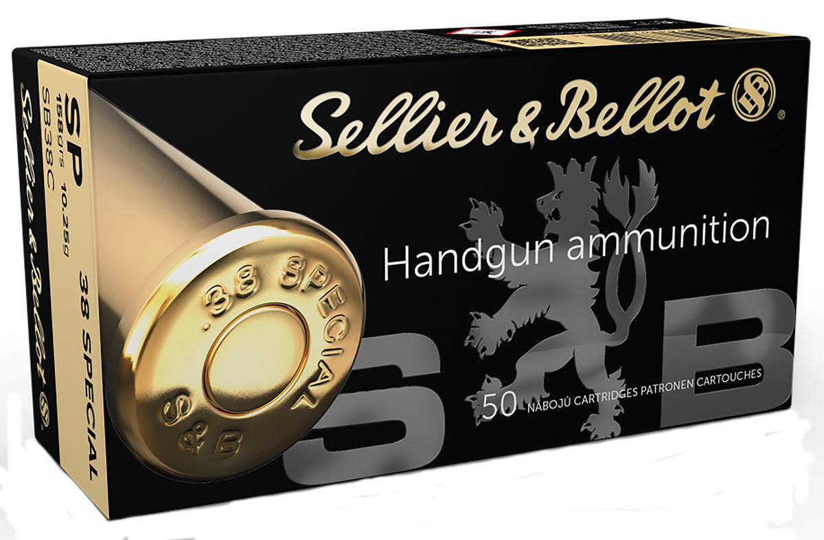 Sellier & Bellot (S&B)  Soft Point 158 Grain .38 Special 889 fps 754908500475