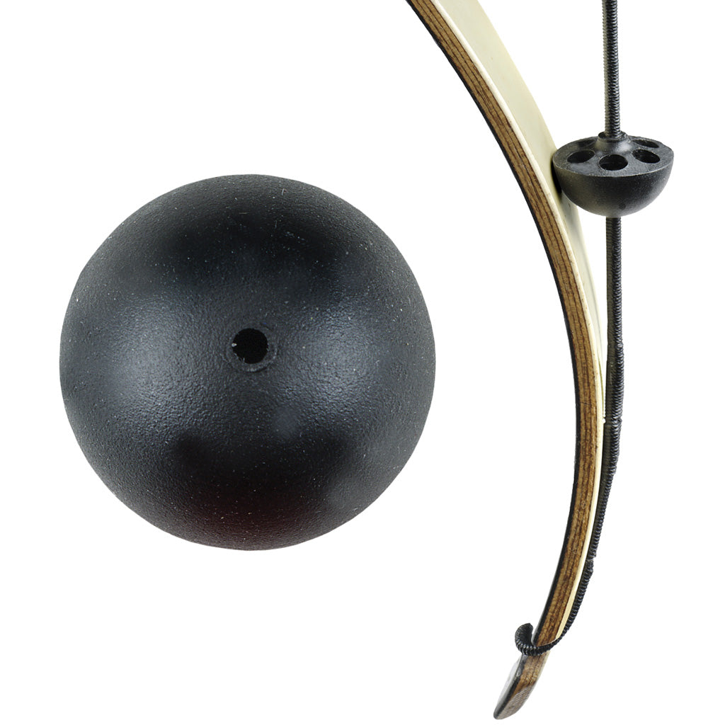 Pine Ridge Brush Buttons Recurve Bow Silencers Black 2-Pack