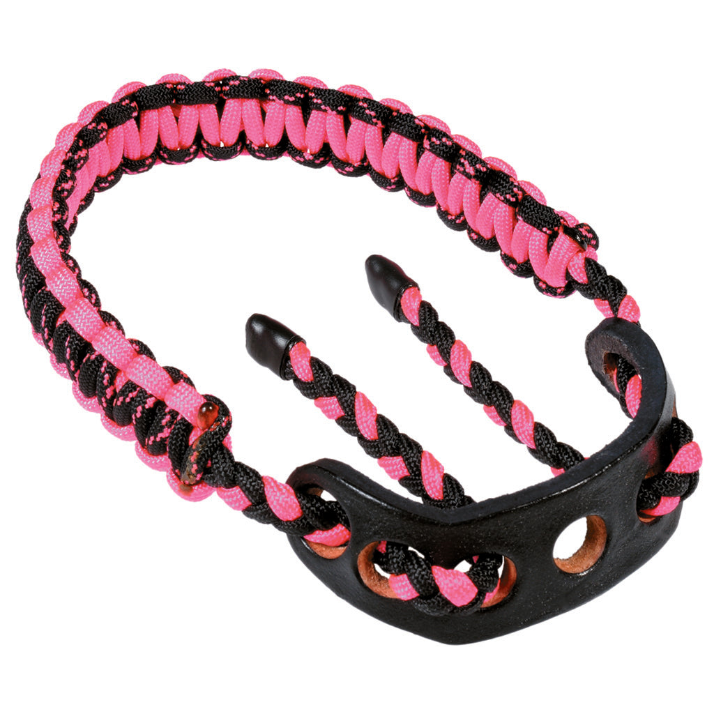 Paradox Elite Custom Cobra Archery Bow Sling Black and Neon Pink