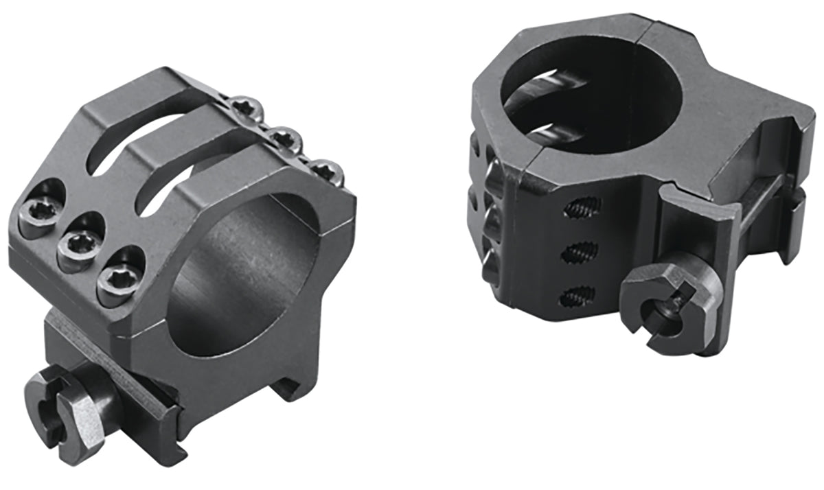 Weaver 48350 Tactical Skeleton Rings Matte Black 1 Inch High