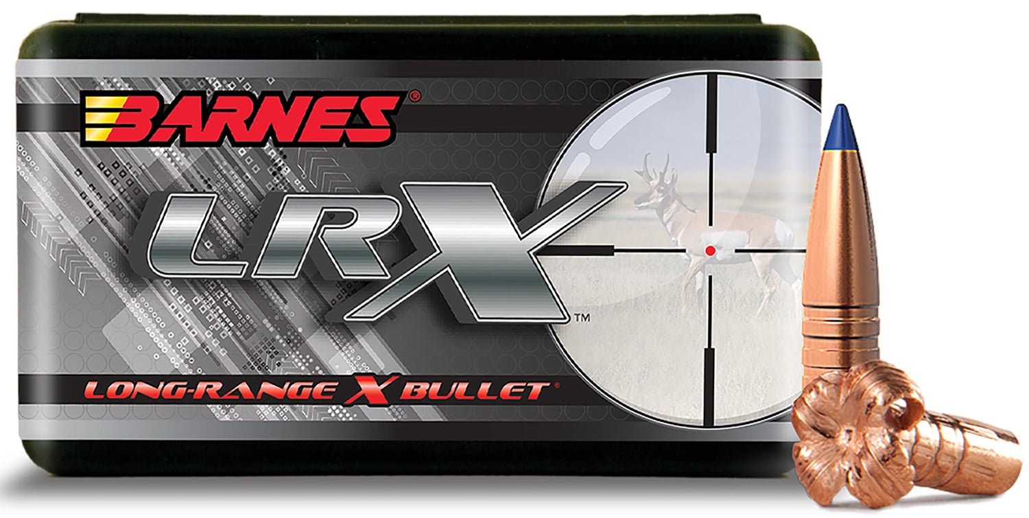 Barnes LRX Long Range 30Cal 200 Grain Boat Tail Reloading Bullet 50/Box