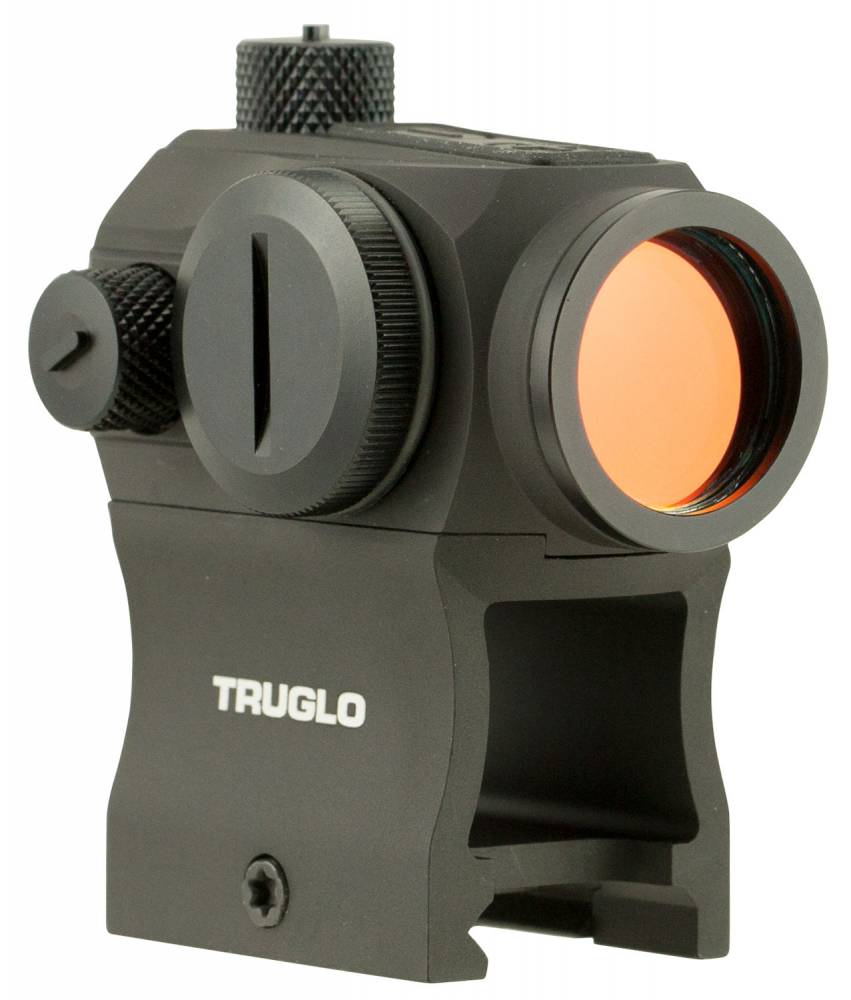 TruGlo Tru-Tec 1x 20mm Obj 2 MOA Red Dot Optic Black