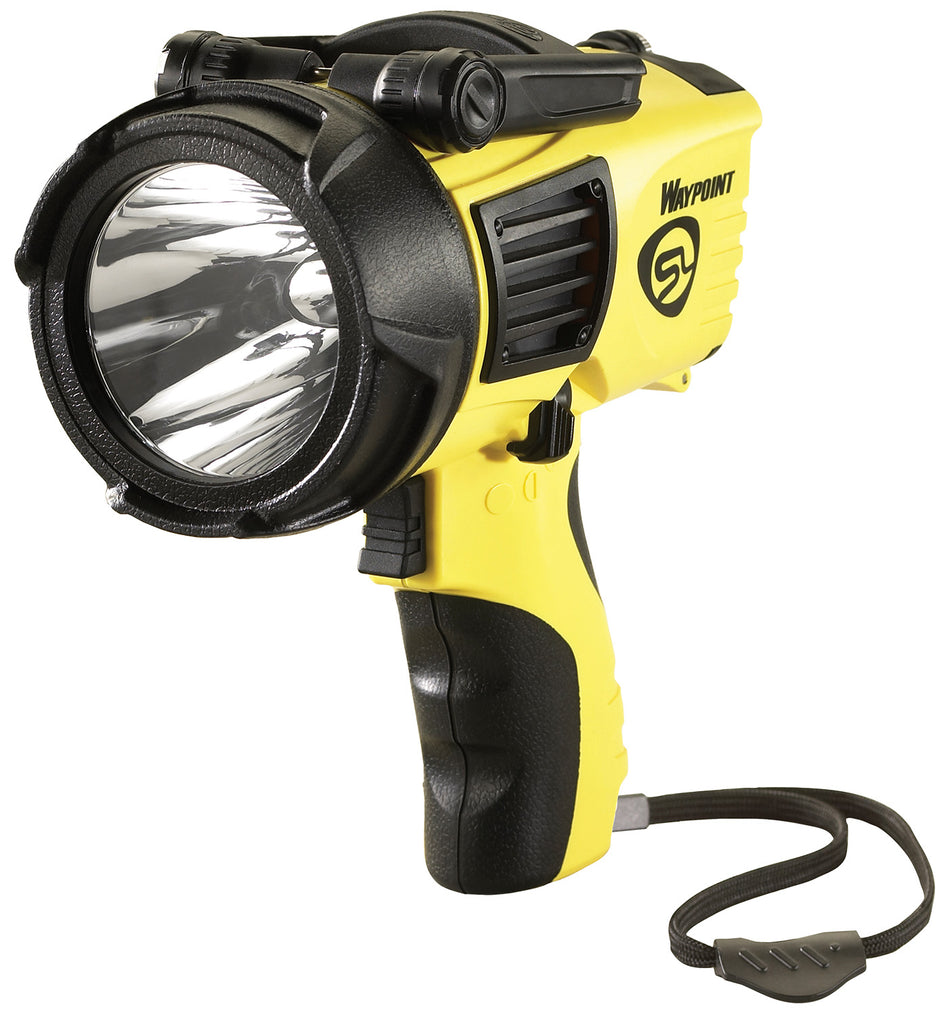 Streamlight 44900 WayPoint Portable Spotlight 550 Lumens Yellow Polycarbonate 625M Beam