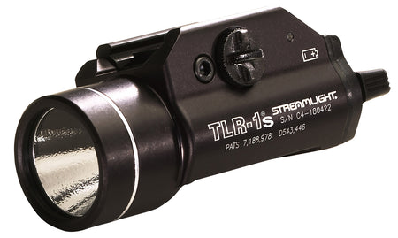 Streamlight 69210 TLR-1S Compact Rail-Mounted Flashlight Black Anodized 300 Lumens LED