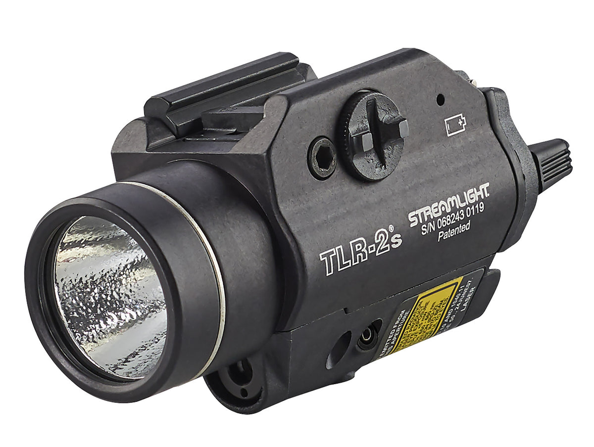 Streamlight 69230 TLR-2S Tactical Gun Light Black Anodized 300 Lumens LED Red Aiming Laser