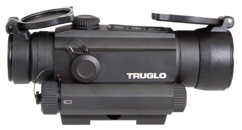 TruGlo Tru-Tec 1x 30mm 2 MOA Red Dot Optic Black CR123A Battery