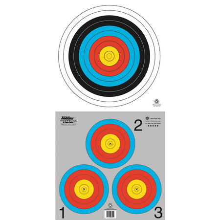 Maple Leaf Dual-Sided Vegas Archery Target Face 100-Pack