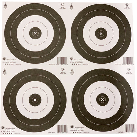 Maple Leaf NFAA Field 20cm Archery Target Faces Pack of 25