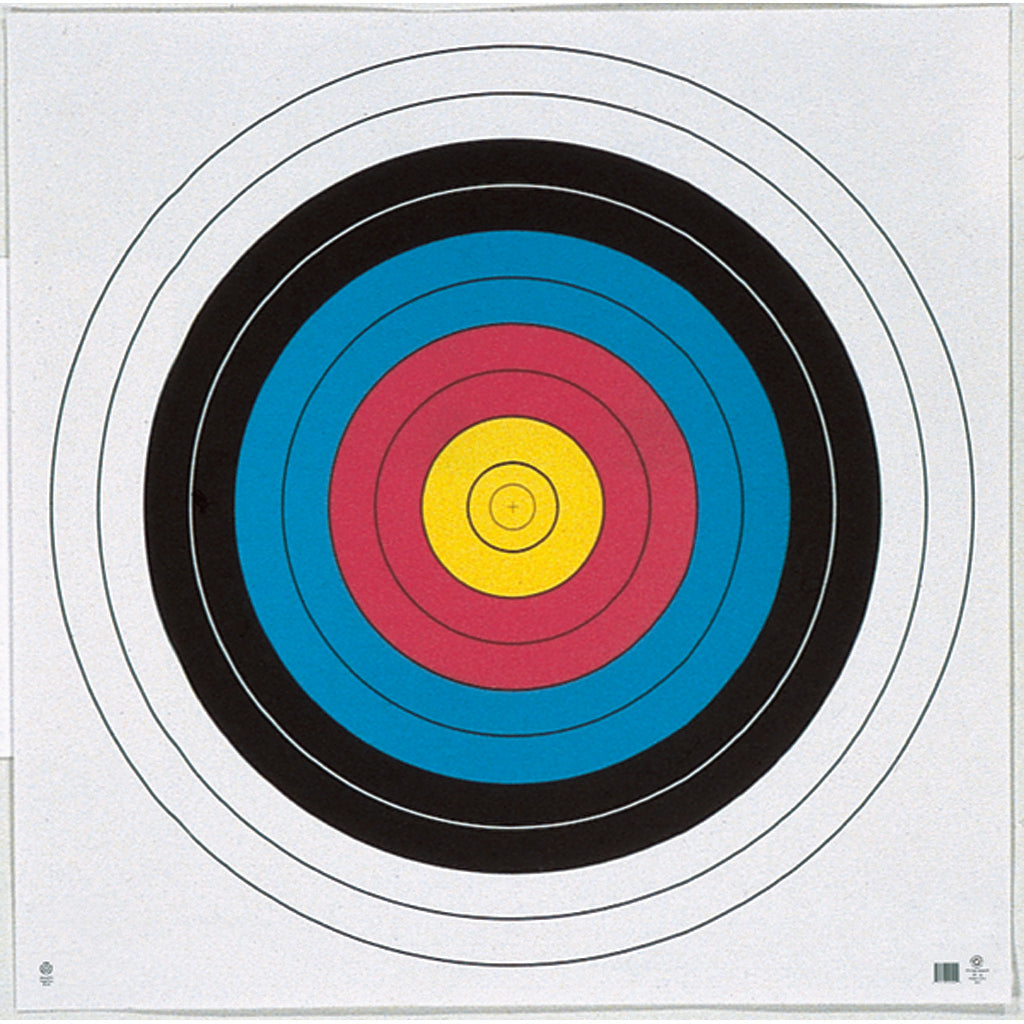Maple Leaf World Archery FITA 10-Ring 40 cm Four-Color Target Face 100-Pack