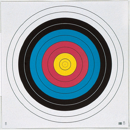 Maple Leaf World Archery FITA 10-Ring 60 cm Four-Color Target Face 25-Pack
