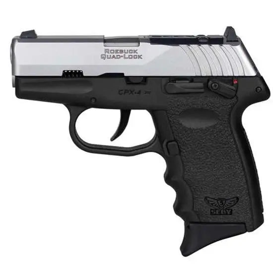 SCCY CPX4TTBKRDR 380 PST TT/BLK GRP D/S SAFETY