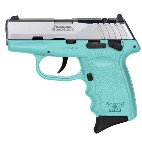 SCCY CPX4TTSBRDR 380 PST TT/S-BLU GRP D/S SAFETY