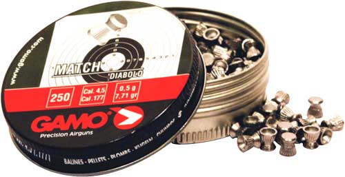 Gamo 177 Caliber Match Pellets 7.5 Grains 250pk Tin