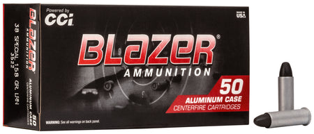 Blazer Aluminum Lead Round Nose 158 Grain .38 Special 755 fps 076683035226
