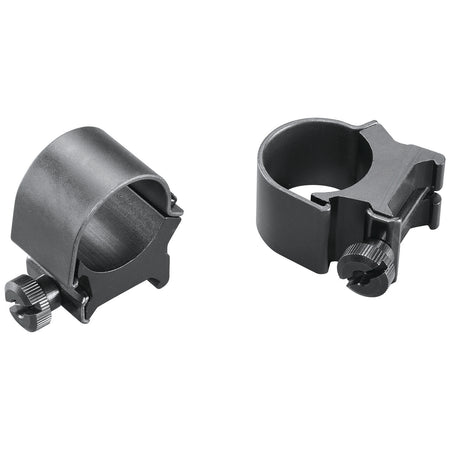 Weaver 49042 Original Style Detachable Rings Matte Black 1 Inch High