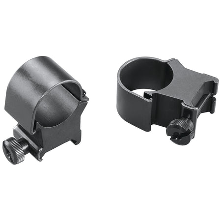 Weaver 49044 Original Style Detachable Rings Matte Black 1 Inch Extra High