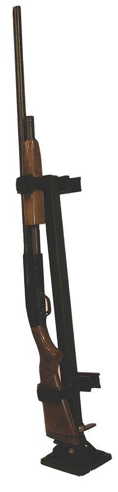 Rugged Gear 10083 UTV Permanent Floor Mount Gun Holder 2 Rifle/Shotgun Metal Black