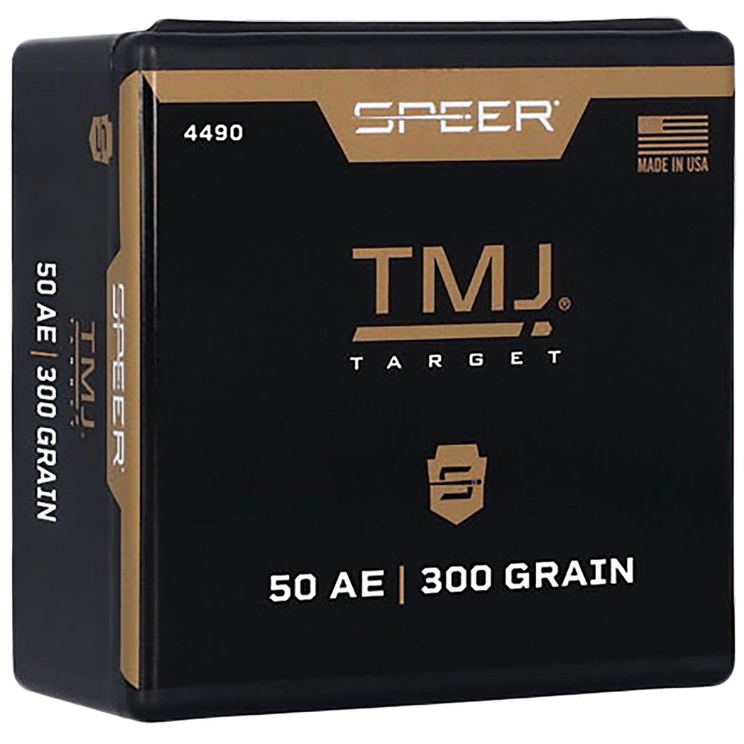 Speer 4490 TMJ .50 Caliber 300 Grain Total Metal Jacket Reloading Bullets 50/Box