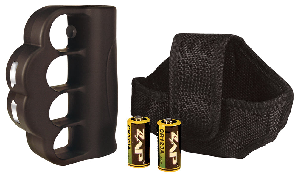 Zap ZAPBK950 950K-Volt Blast Knuckles Stun Gun Rubber Coated Polymer