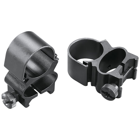 Weaver 49523 See-Thru Detachable Scope Mount Rings Matte Black 1"