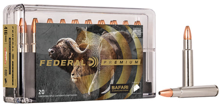 Federal .416 Rigby Premium Safari Cape-Shok 400 grain Swift A Frame ammunition