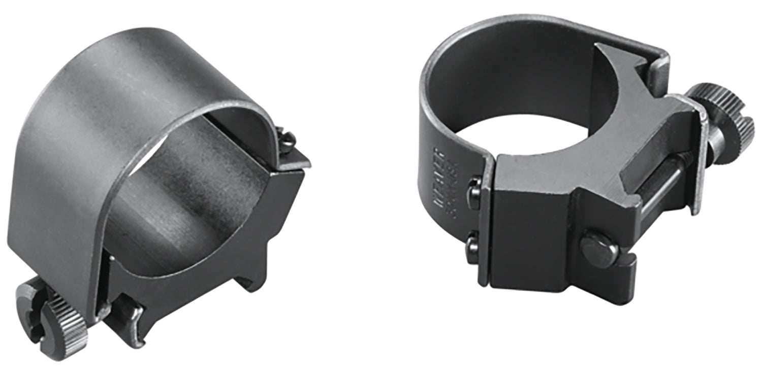 Weaver Mounts 49121 30mm Matte Black Aluminum Low Quick Detach Detachable Top Mount Scope Rings