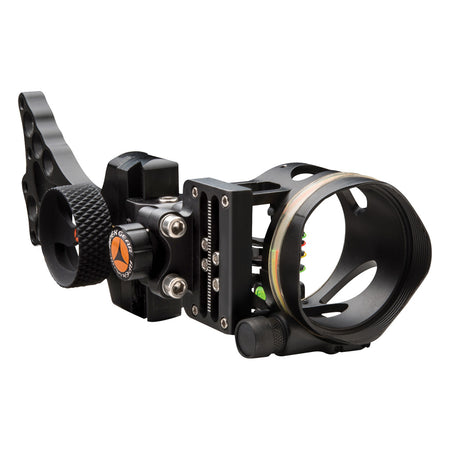 Apex Covert Machined Aluminum 4-Pin .019 Bow Sight Black Right/Left Hand