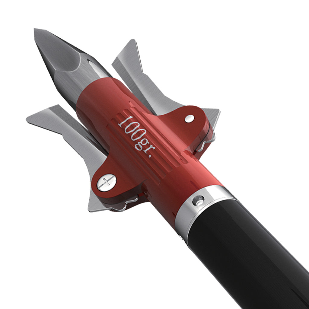 Rexpid II Broadheads 100 gr. – Mechanical Internal Gear 3 Pack