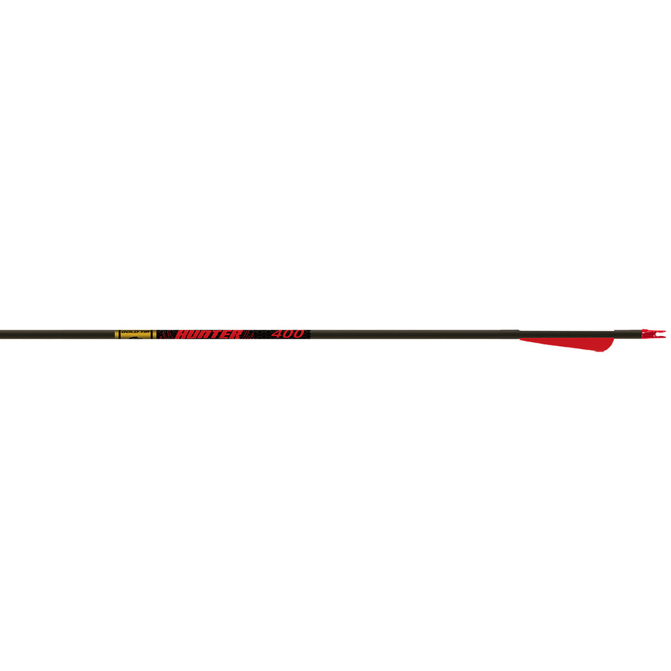 Gold Tip Hunter Arrows Size 400 – 4 in. Vanes 6 Pack