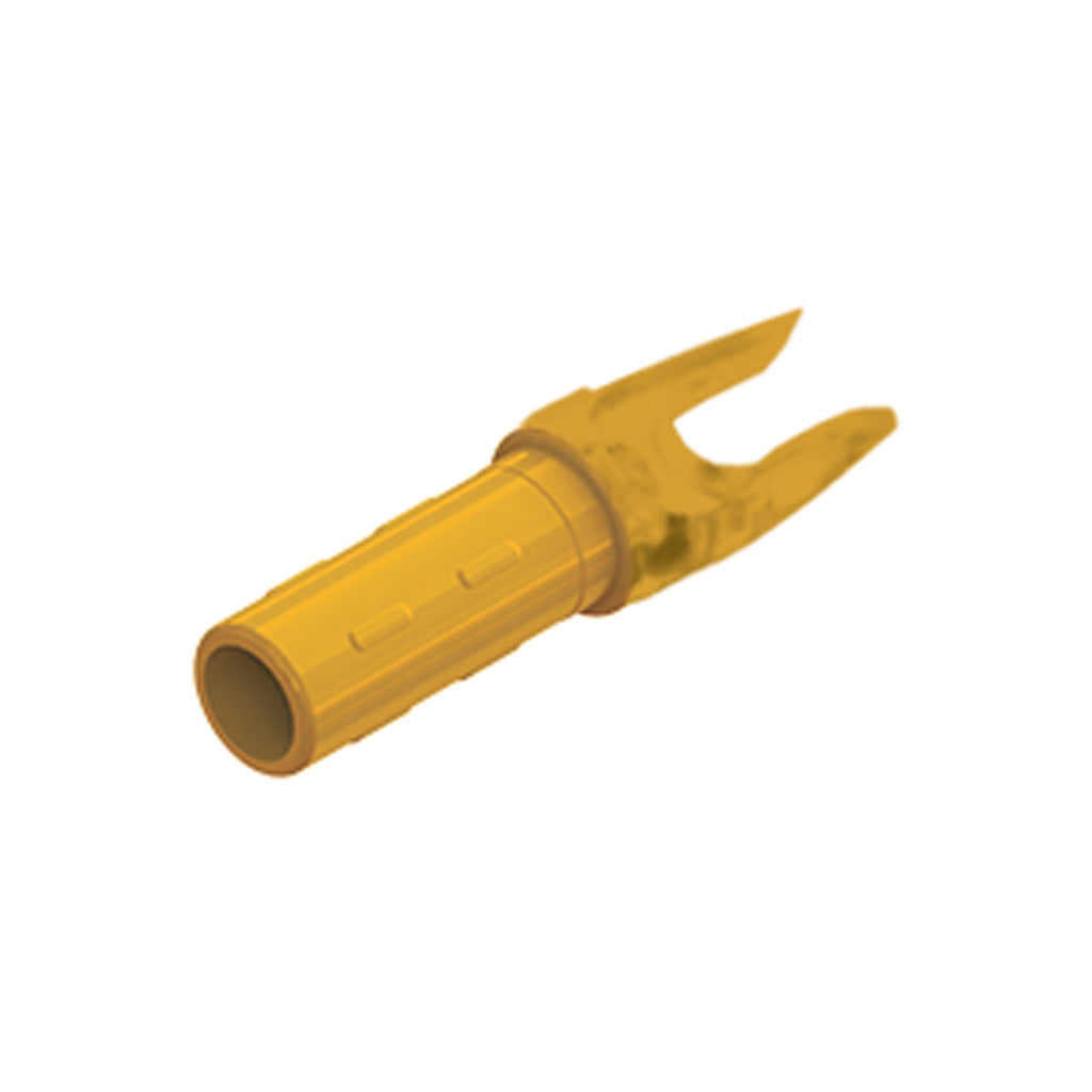Gold Tip GTO Orange Arrow Nocks .166" Bushing 12 Count
