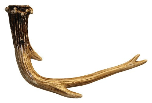 Rivers Edge Antler Themed Hand Towel Holder Hand Painted Resin