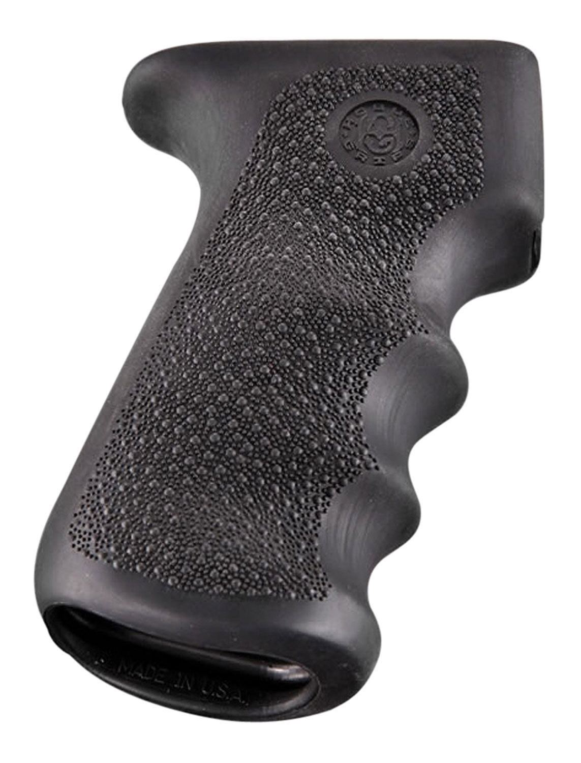 Hogue 74000 Black Rubber Finger Groove Cobblestone Grip for AK-47 AK-74