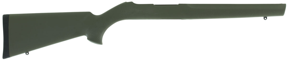 Hogue OverMolded OD Green Pillar-Bedded Stock for Ruger 10/22 .920 Diameter Barrel Channel