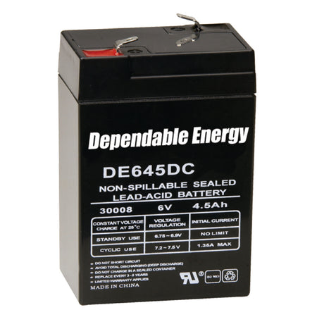 American Hunter 6V 4.5 Amp F-Tab Rechargeable Battery