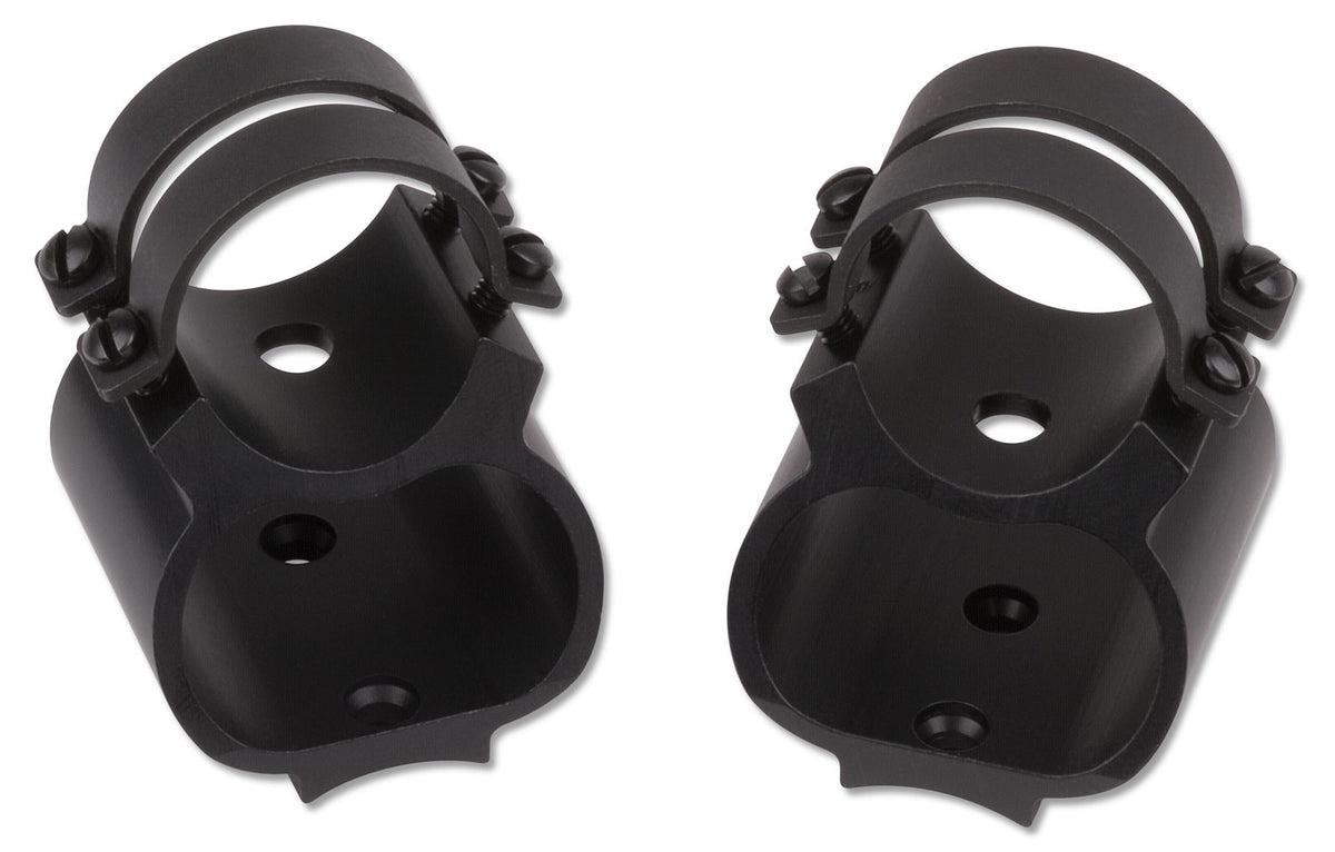 Weaver Mounts See-Thru Ring Combo 49711 Matte Black 1" for Ruger 10/22