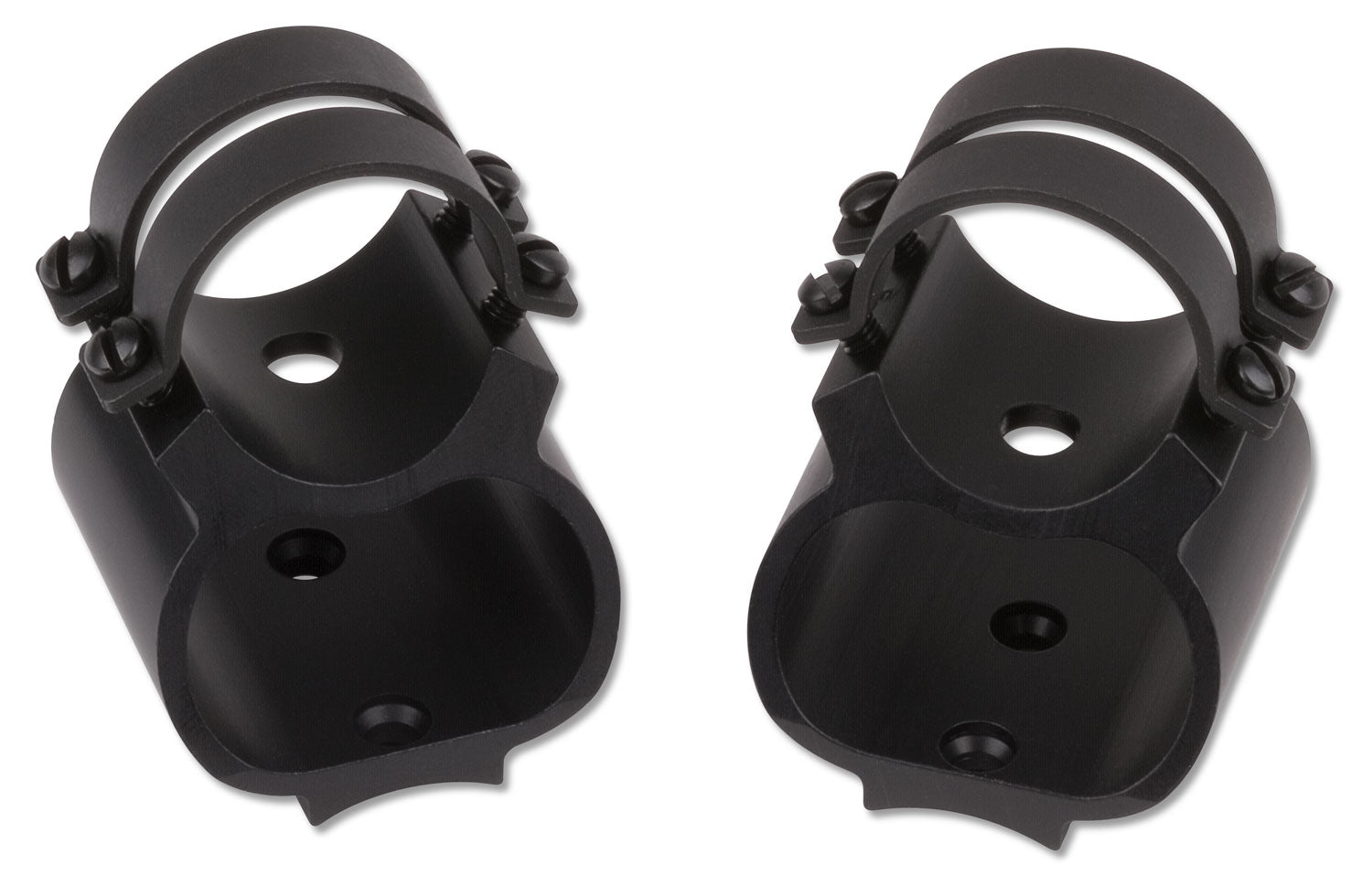 Weaver Mounts See-Thru Ring Combo 49711 Matte Black 1" for Ruger 10/22