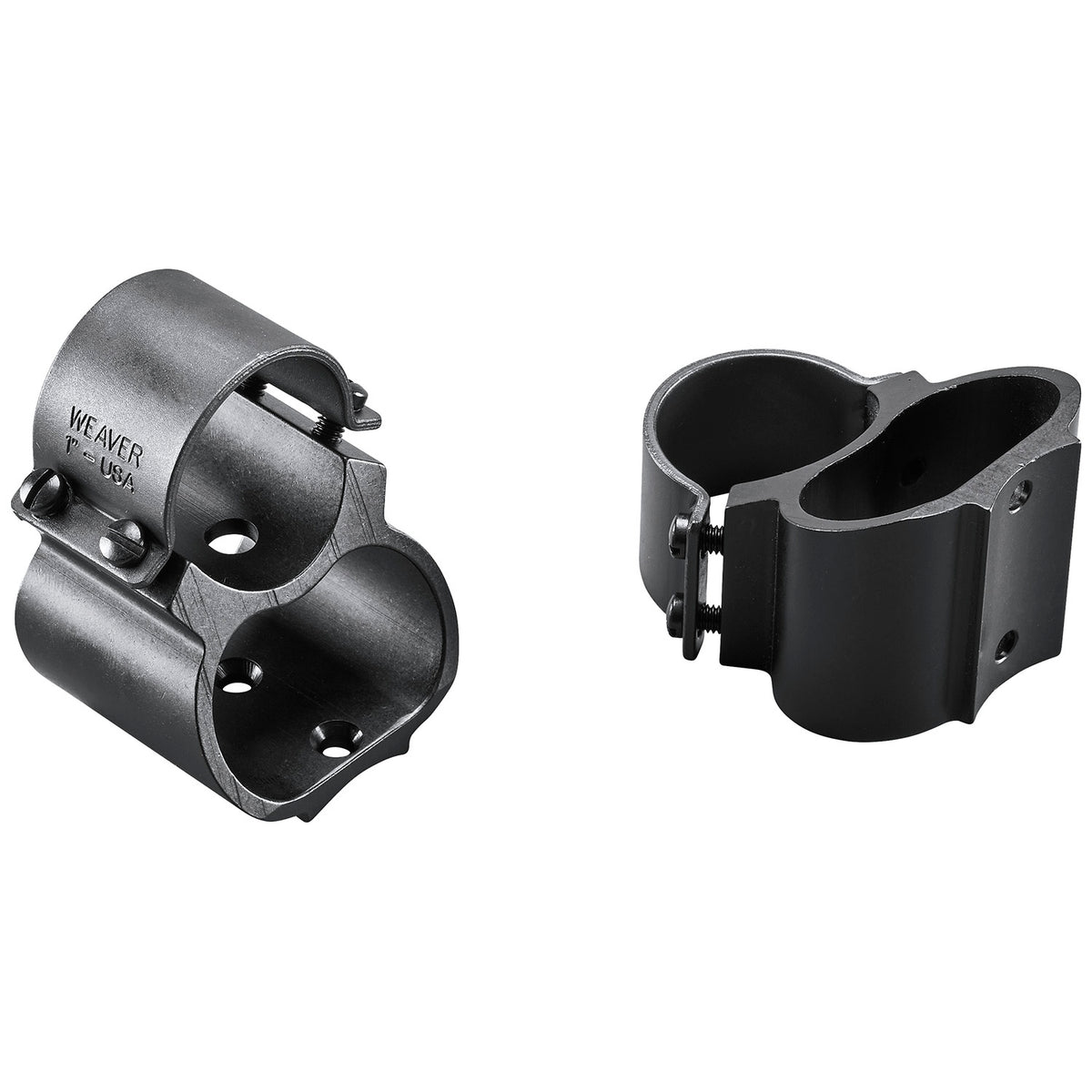 Weaver Mounts See-Thru Ring Combo 49715 Matte Black 1" for Remington 760/742