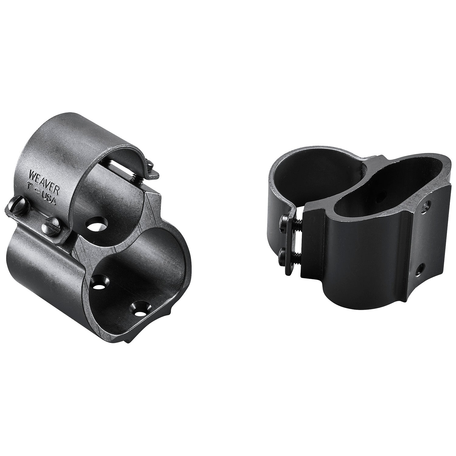 Weaver Mounts See-Thru Ring Combo 49715 Matte Black 1" for Remington 760/742