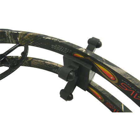BowJax Revelation 15/16 in. Split Limb Dampeners Black 2 pk.