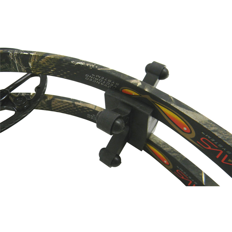 BowJax Revelation 15/16 in. Split Limb Dampeners Black 2 pk.