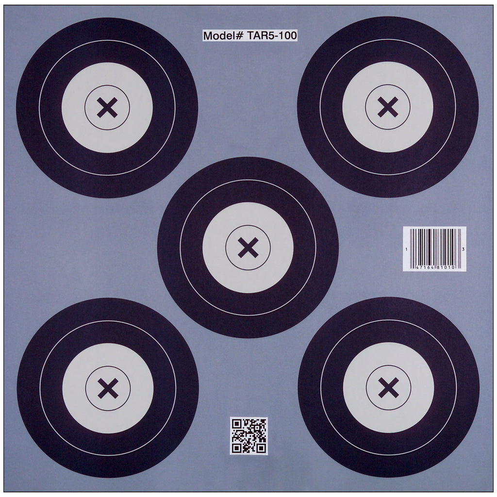 30-06 Paper Targets 5 Spot NFAA Style 100 Pack