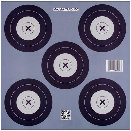 30-06 Paper Targets 5 Spot NFAA Style 100 Pack