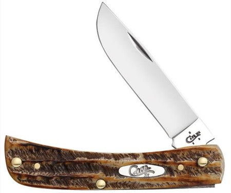 Case Knives Bone Stag Sod Buster Jr 6.5 Pocket Knife