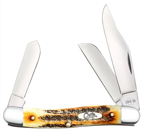 Case Knives Bone Stag Stockman 6.5 Pocket Knife