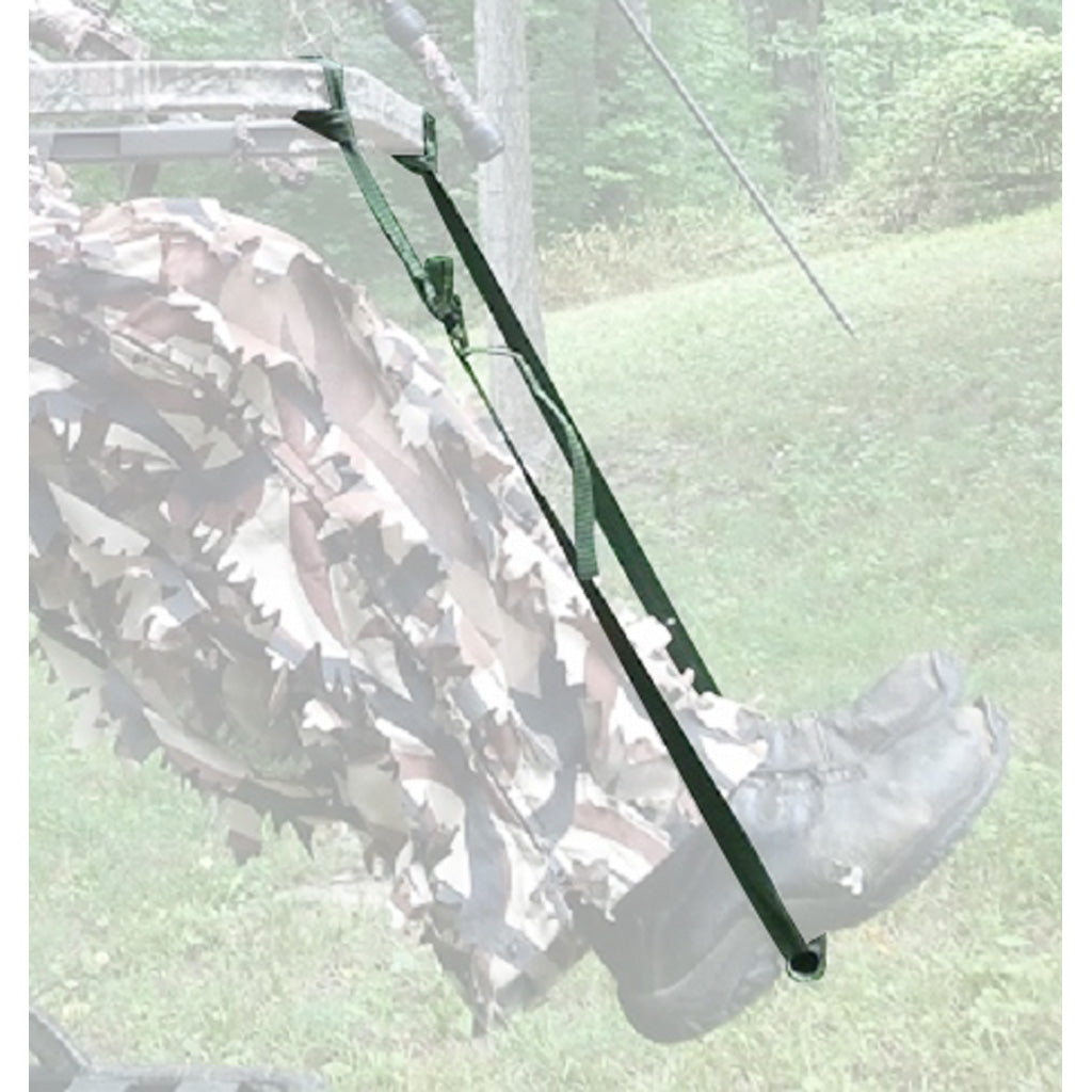 Third Hand Treestand Foot Rest and Deer Drag Accessory