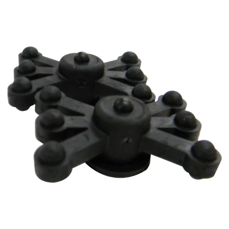 BowJax MonsterJax 2-Pack Black Crossbow Solid Limb Dampener