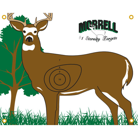 Morrell Whitetail NASP/IBO Polypropylene Archery Target Face with Grommets